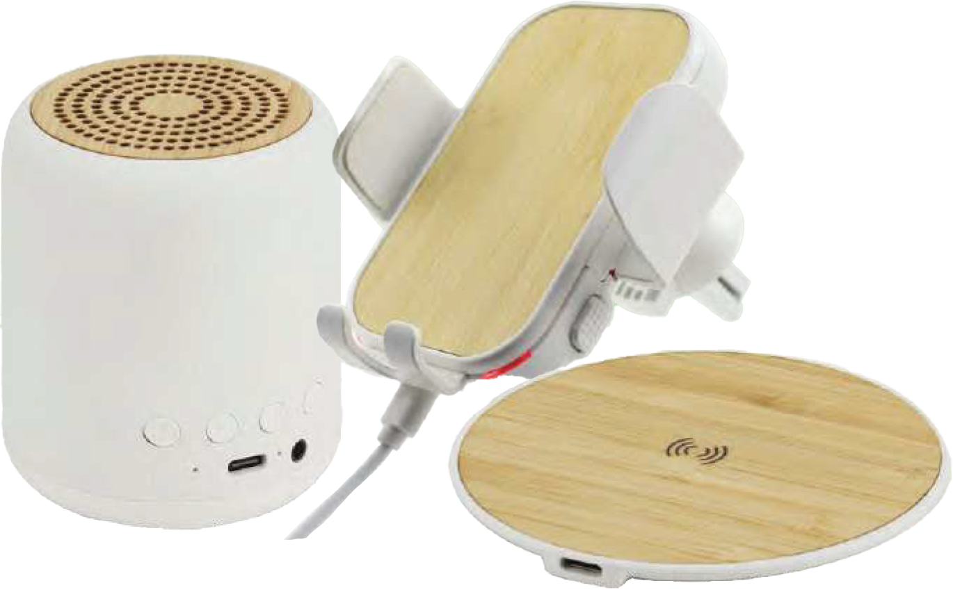 Made from bamboo & Recycled Plastic
