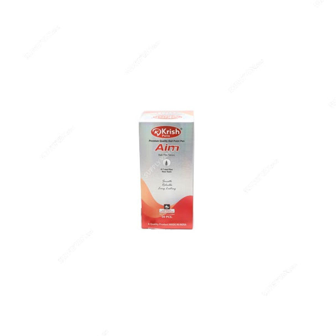 Krish Aim Ball Pen Red 50pcs