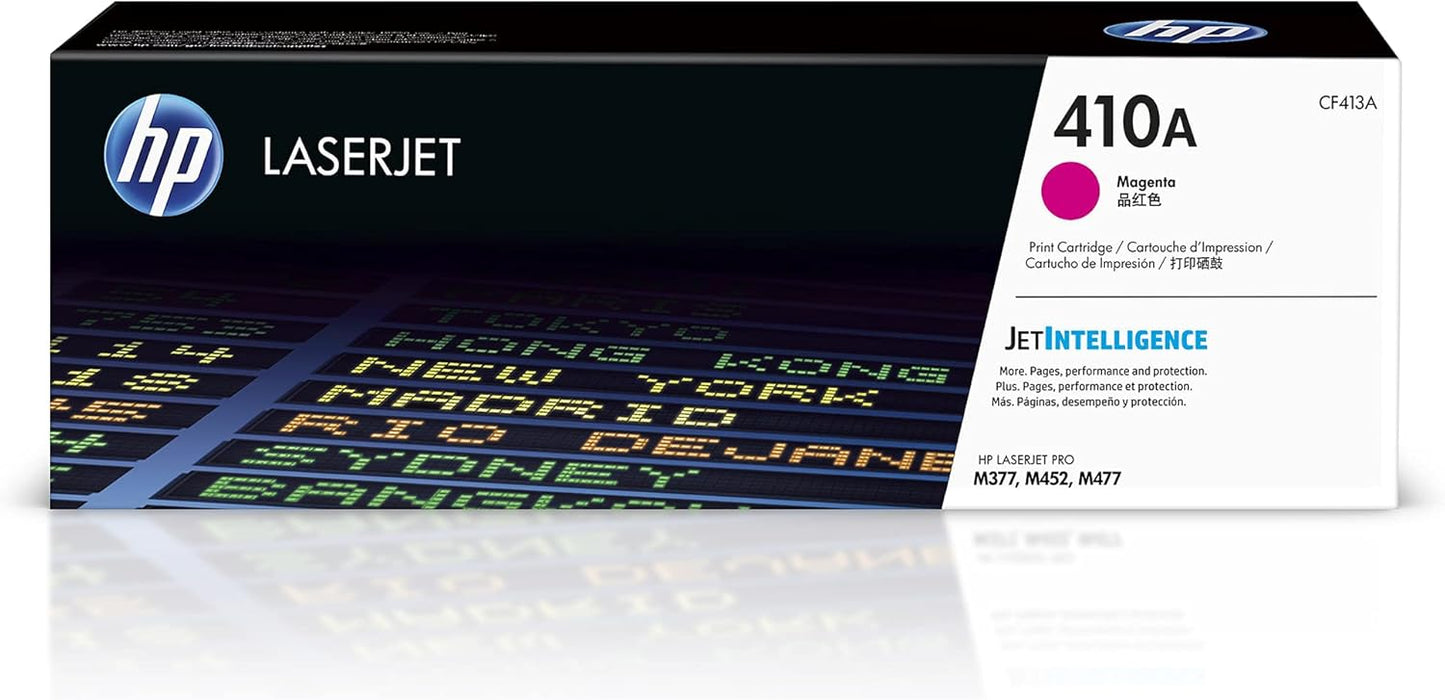 Hp 410A Magenta Original Laserjet Toner Cartridge , Magenta ,Cf413A