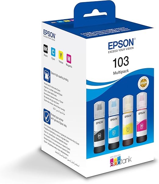 EPSON 103 MEGA TANK MULTI COLOR 4 COLOR
