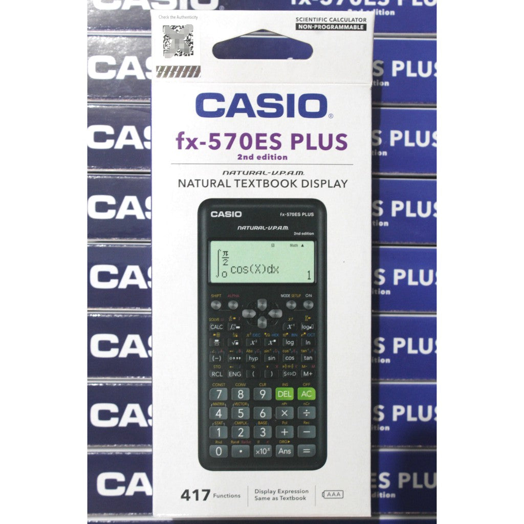 CASIO FX 570ES PLUS SCIENTIFIC CALCULATOR