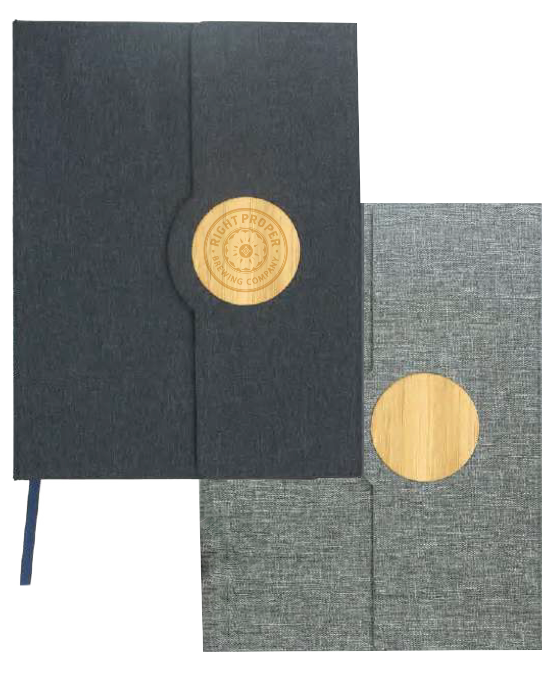 A5 SIZE RPET FABRIC HARD COVER NOTEBOOK