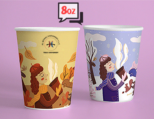 PAPER CUP DOUBLE WALL (QTY-3000PCS) (8oz)