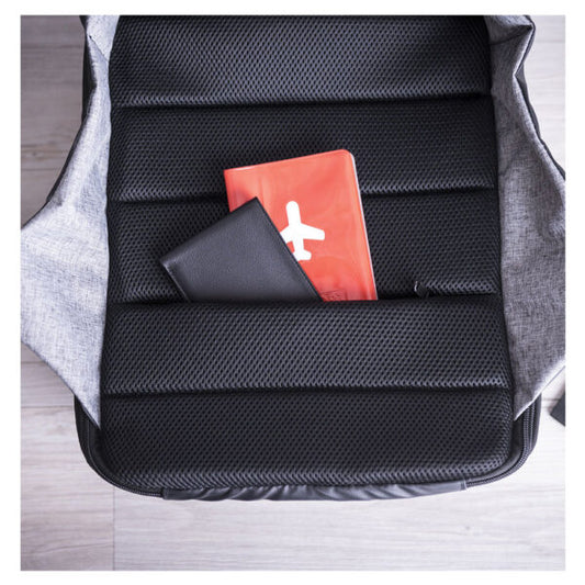 Anti-theft Business Backpack Waterproof & Charging Port ( “Your Brand • Your Print • Your Style.” ) All printing available