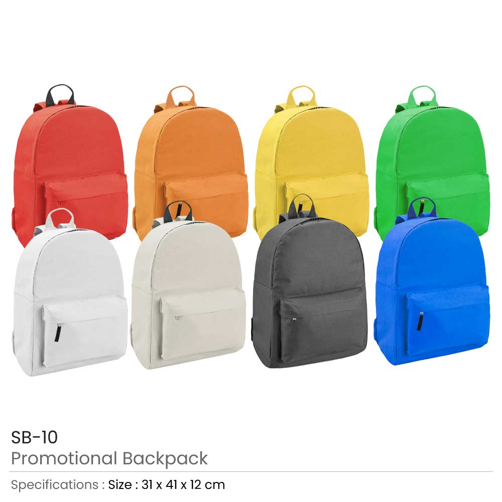 Promotional Backpacks ( “Your Brand • Your Print • Your Style.” ) All printing available