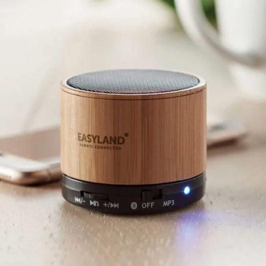 Bamboo Bluetooth Speaker ( “Your Brand • Your Print • Your Style.” ) All printing available