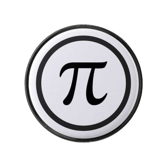 Round Black Metal Badges without Attachment ( “Your Brand • Your Print • Your Style.” ) All printing available