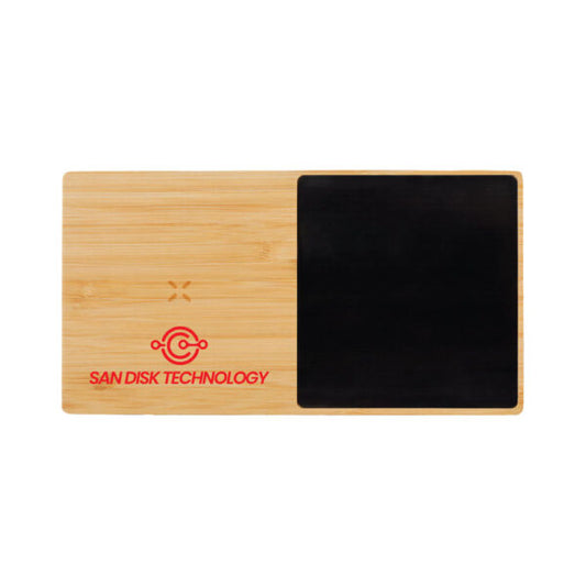 Eco-Friendly Wireless Charger with Mug Warmer | 10W | Type C ( “Your Brand • Your Print • Your Style.” ) All printing available