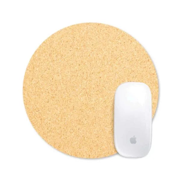 Eco-Friendly Cork Round Mouse Pads ( “Where Printing Meets Perfection.” )