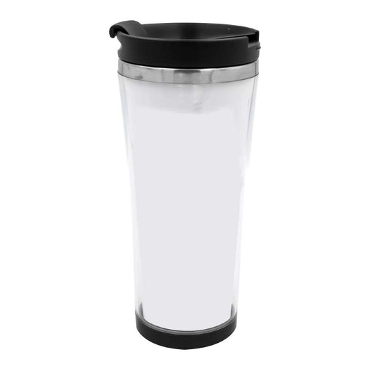 Travel Mugs in Insert Paper Design ( “Your Brand • Your Print • Your Style.” ) All printing available