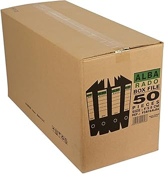 Alba Rado Box File 8cm