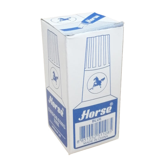 Horse Endorsing (Stamp Pad) Ink BLUE