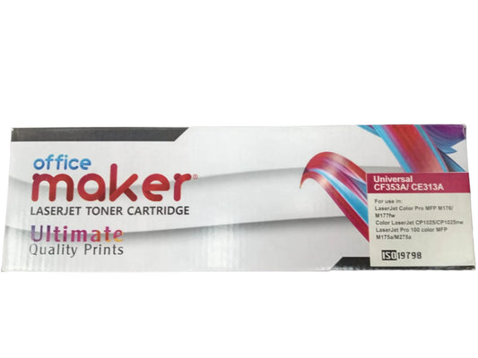 OFFICE MAKER TONER UNIVERSAL CF353A/CE313A MAGENTA