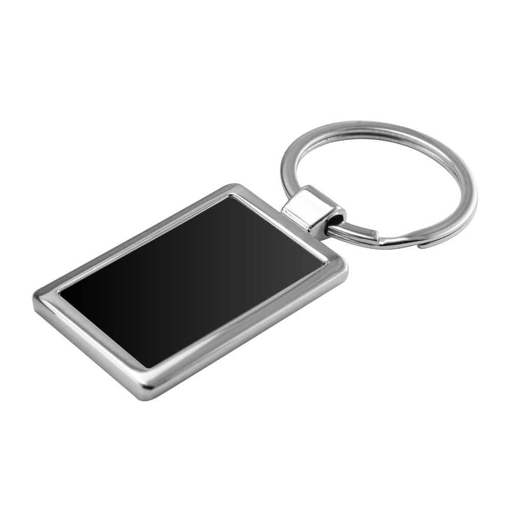 Rectangular Metal Keychains ( “Your Brand • Your Print • Your Style.” ) All printing available