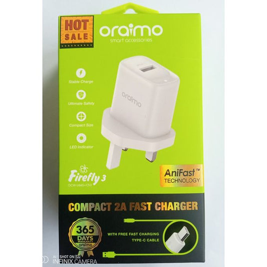 ORAIMO COMPACT 2A FASTCHARGER