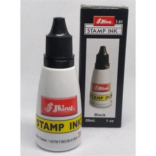 Shiny Stamp Ink – 28 ml Refill Bottle BLACK