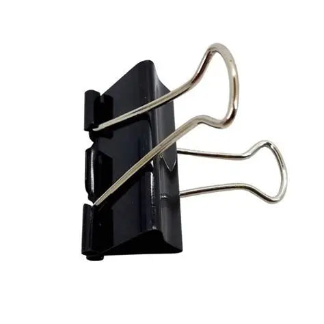 FIS DOUBLE CLIPS 25 MM -Binder clip 25 mm 12 PCS IN BOX