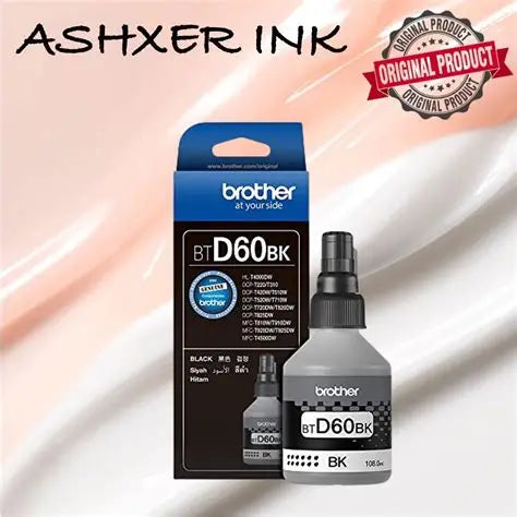 Brother BT-D60 BK Black Ink Bottle
