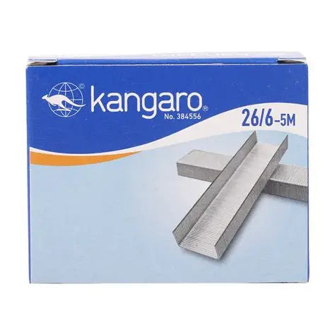 Kangaro 26/6-5M Staples – Box of 5,000