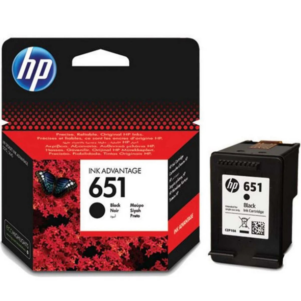 HP 651 BLACK CATRIDGE