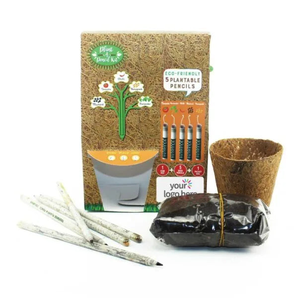 Plant A Pencil Kit ( “Your Brand • Your Print • Your Style.” ) All printing available