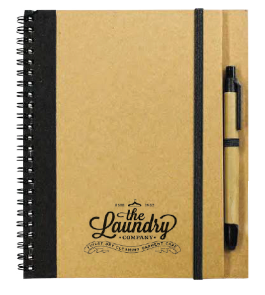 RECYCLED NOTEBOOK WITH STYLUS PEN