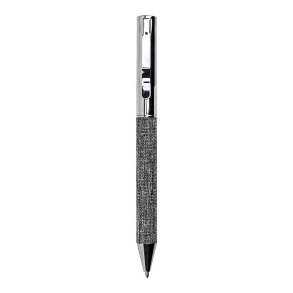RPET Metal Ball Pens, Twist Action Mechanism, Blue Ink ( “Your Brand • Your Print • Your Style.” ) All printing available