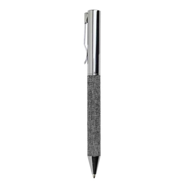 RPET Metal Ball Pens, Twist Action Mechanism, Blue Ink ( “Your Brand • Your Print • Your Style.” ) All printing available