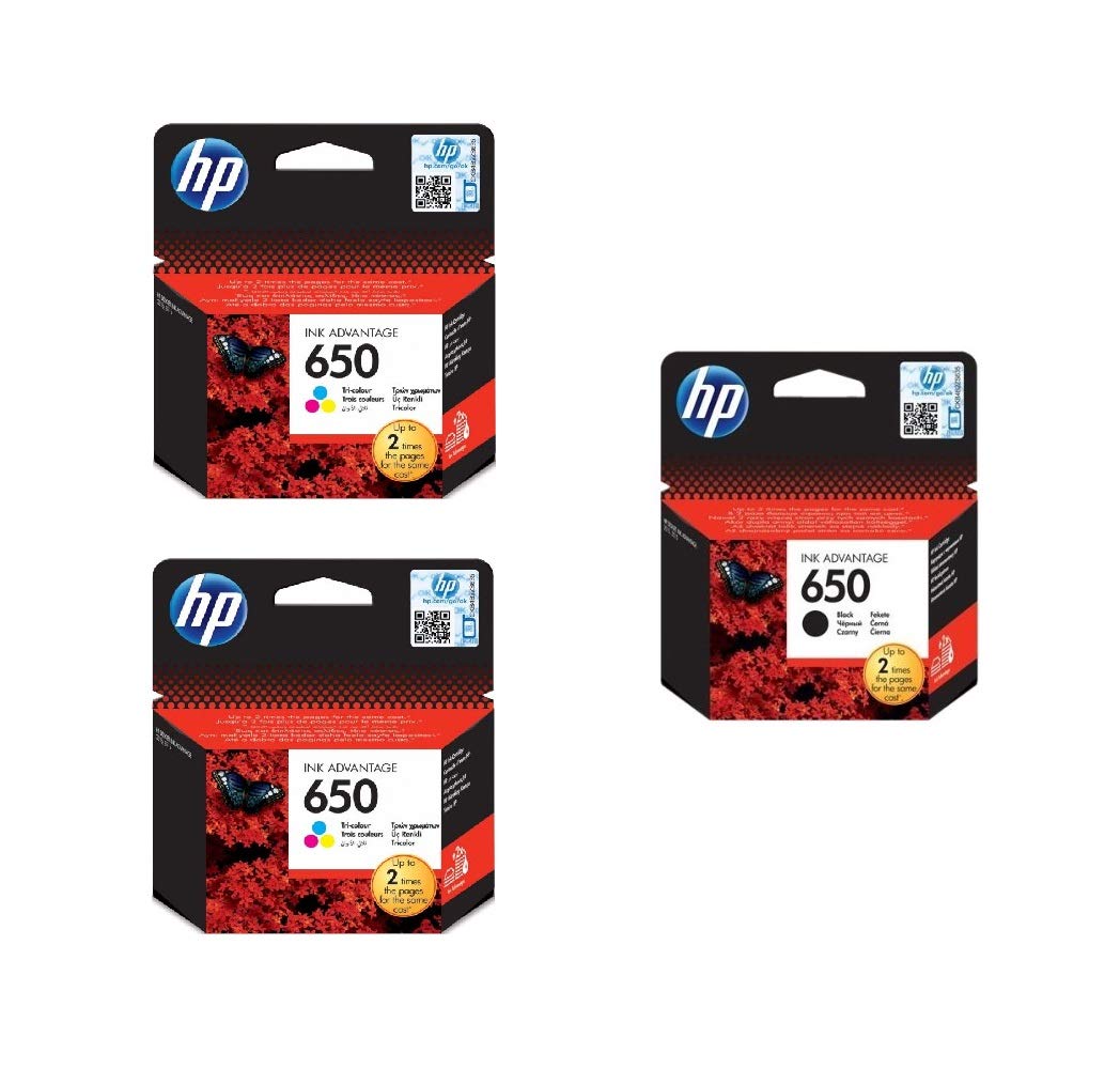 HP 650 Tri-Color Ink Cartridge