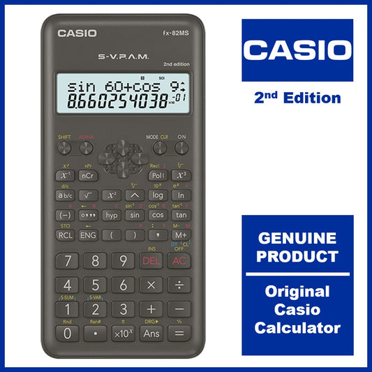 CASIO FX 82MS SCIENTIFIC CALCULATOR