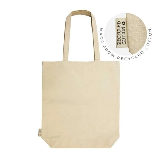 Recycled Cotton Canvas Bags ( “Your Brand • Your Print • Your Style.” ) All printing available