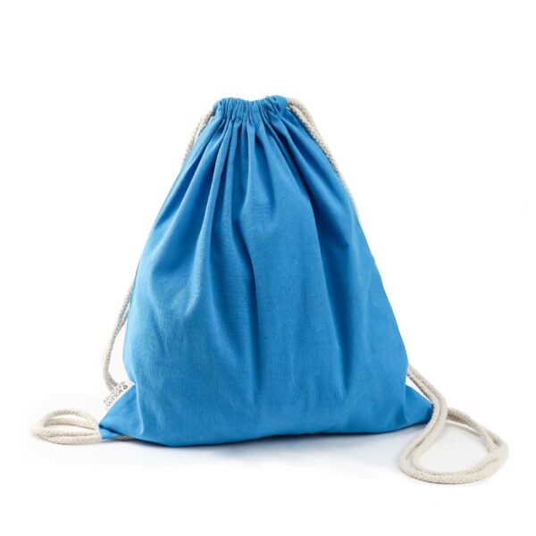 Recycled Cotton Drawstring Bags, 145gsm ( “Your Brand • Your Print • Your Style.” ) All printing available