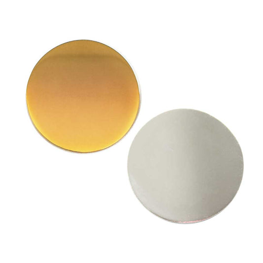 Round Flat Metal Badges 35mm ( “Your Brand • Your Print • Your Style.” ) All printing available