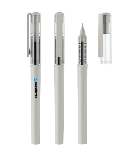 Promotional Gel Ink Pen. ( “Your Brand • Your Print • Your Style.” ) All printing available