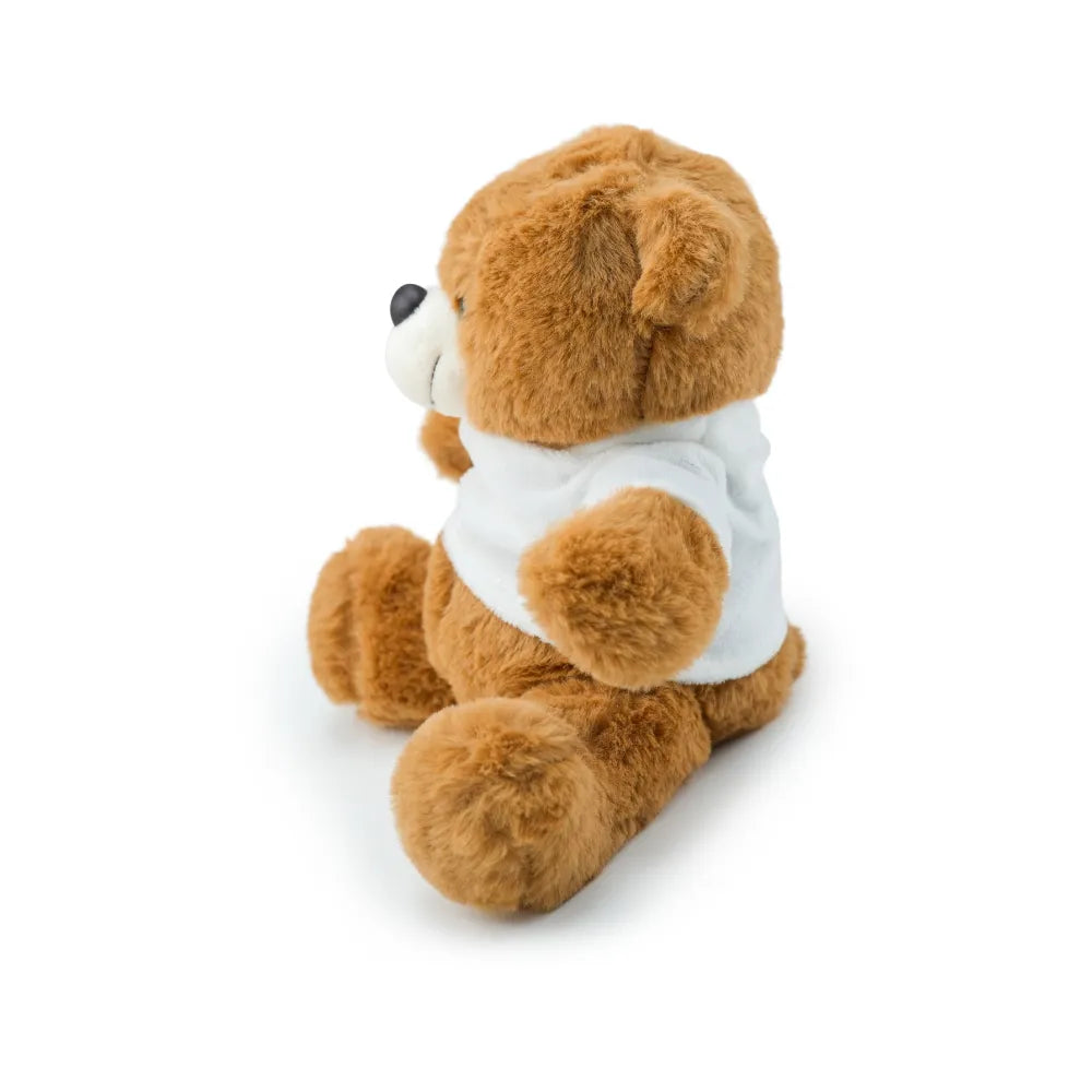 Promotional Teddy Bear Toys with Printable White Tshirt ( “Your Brand • Your Print • Your Style.” ) All printing available