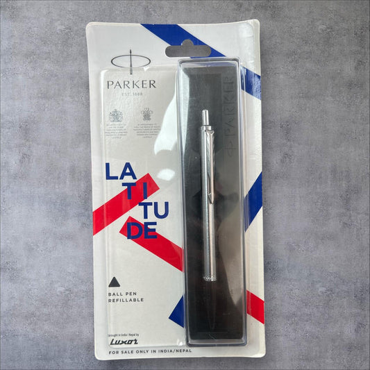 PARKER LATTITUDE SHINY CHROME BALL PEN