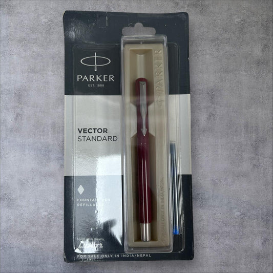 PARKER VECTOR SATNDARD BLUE INK PEN