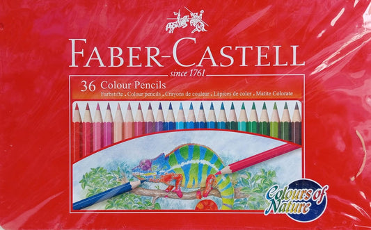 FABER CASTELL 36 COLOUR PENCIL COLOURS OF NATURE