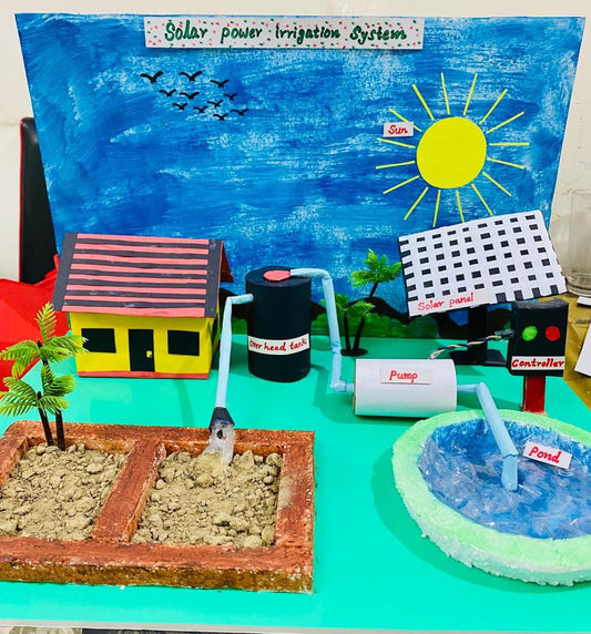 School Projects – Solar Power Irrigation System