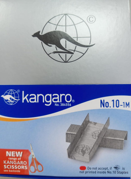 Kangaro No.10 Staples 20 BOXES 1000 (20*50)