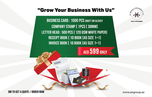 Ultimate Business Combo Offer – All-in-One Package for Just AED 599! With Free Design