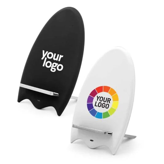 Wireless Chargers Stand 5W Output ( “Your Brand • Your Print • Your Style.” ) All printing available