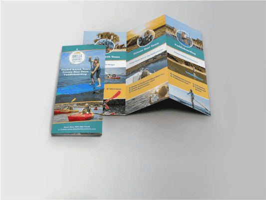 Brochure Real Size (Glossy paper 135gsm) (10000PCS)