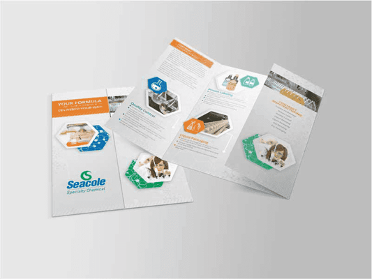 Brochure Real Size (Woodfree paper 100gsm) (500PCS)