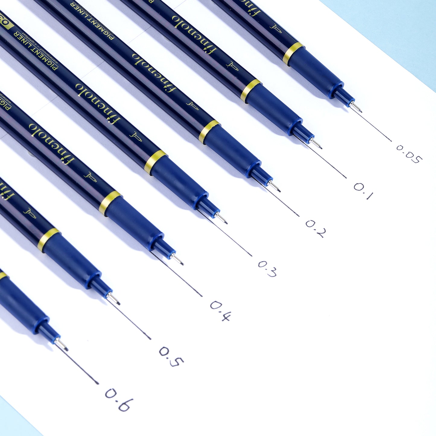 DELI FINENOLO 7 PC PIGMENT LINER
