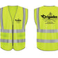 Safety Jacket With DTF / Embroidery PRINTING