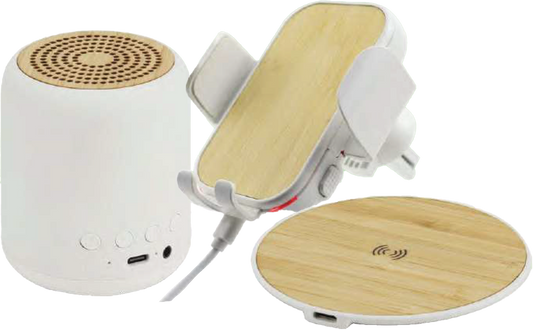Made from bamboo & Recycled Plastic