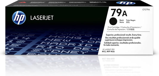 HP 79A Hewlett Packard Original LaserJet Colour Sphere Toner Cartridge, Black - CF279A