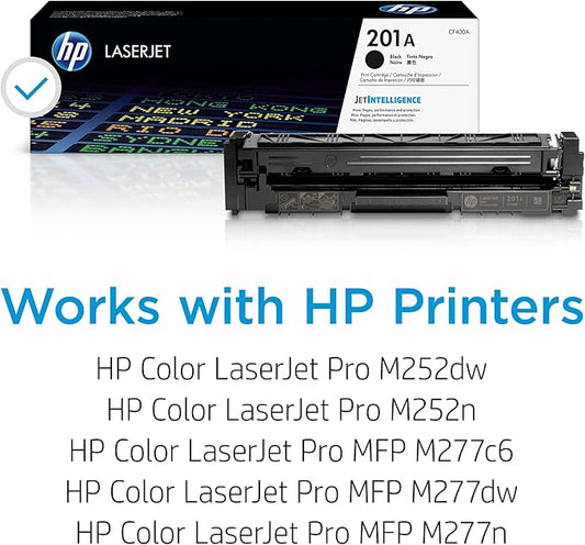 Hp 201A Laserjet Toner Cartridge, Black - Cf400A