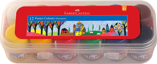 FABER CASTELL 12 POSTEL COLOURS